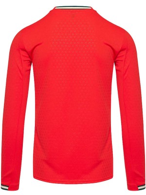 Portugal maillot à manches longues à domicile uniforme de football pour adulte kit de football pour hommes haut chemise de sport 2025-2026
